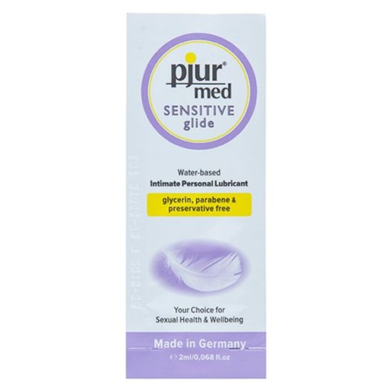 PJUR - MED SENSITIVE GLIDE GLEITMITTEL AUF WASSERBASIS 2 ML