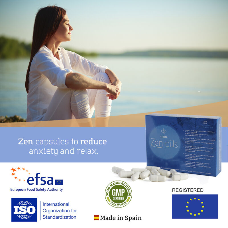 500 KOSMETIK - ZEN PILLS KAPSELN ZUR ÄNGERUNGSREDUZIERUNG