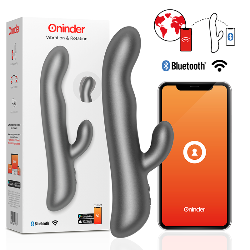 ONINDER - OSLO VIBRATION & ROTATION PINK - KOSTENLOSE APP