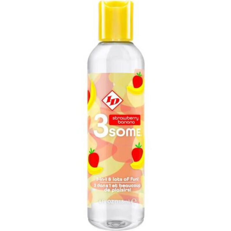ID 3SOME – 4 FL OZ ERDBEERE-BANANE-FLASCHE