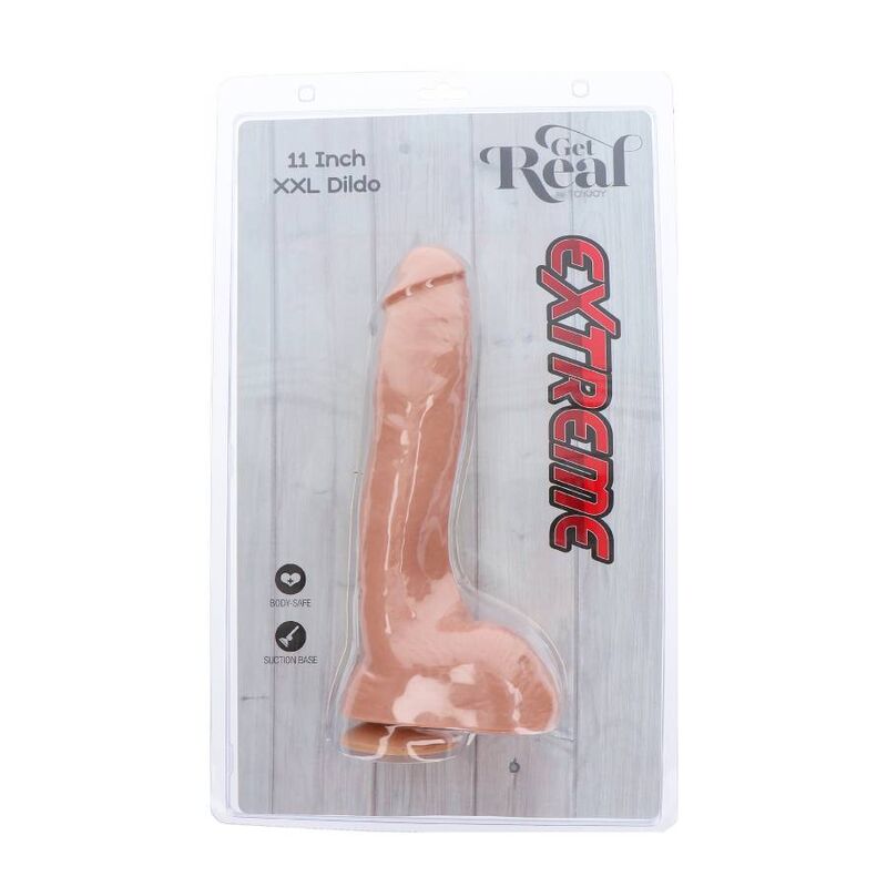 GET REAL - EXTREMER XXL DILDO 28 CM HAUT