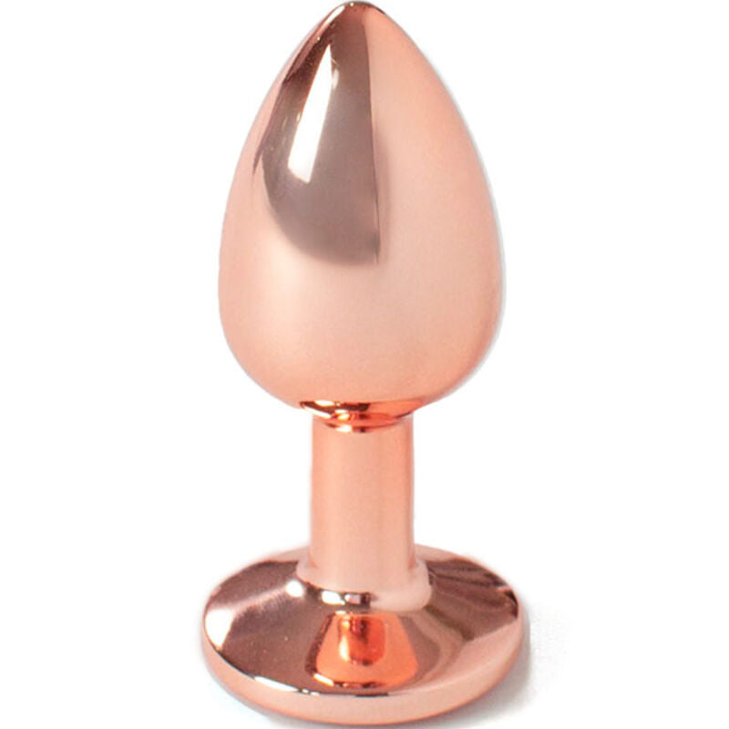 SECRETPLAY - METALL-BUTT-PLUG ROSÉGOLD KLEINE GRÖSSE 7 CM