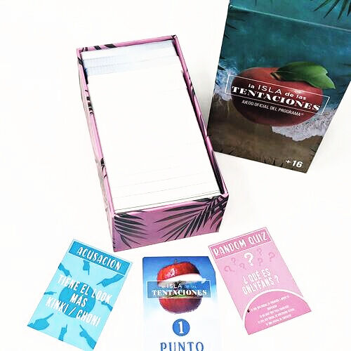 LA ISLA DE LAS TENTACIONES – OFFIZIELLES KARTENSPIEL – ES