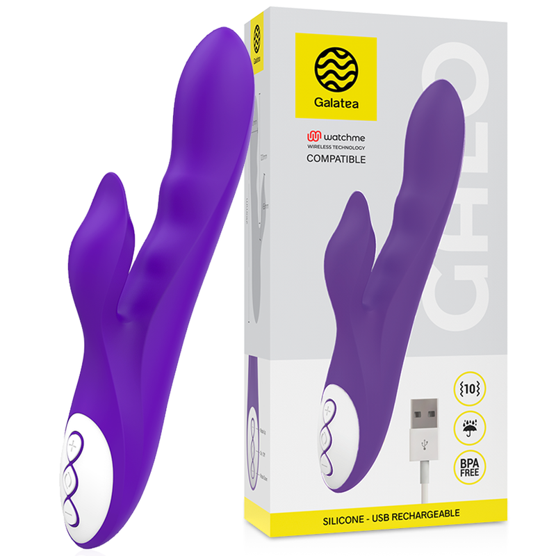GALATEA – GALO LILAC VIBRATOR KOMPATIBEL MIT DER WATCHME WIRELESS-TECHNOLOGIE