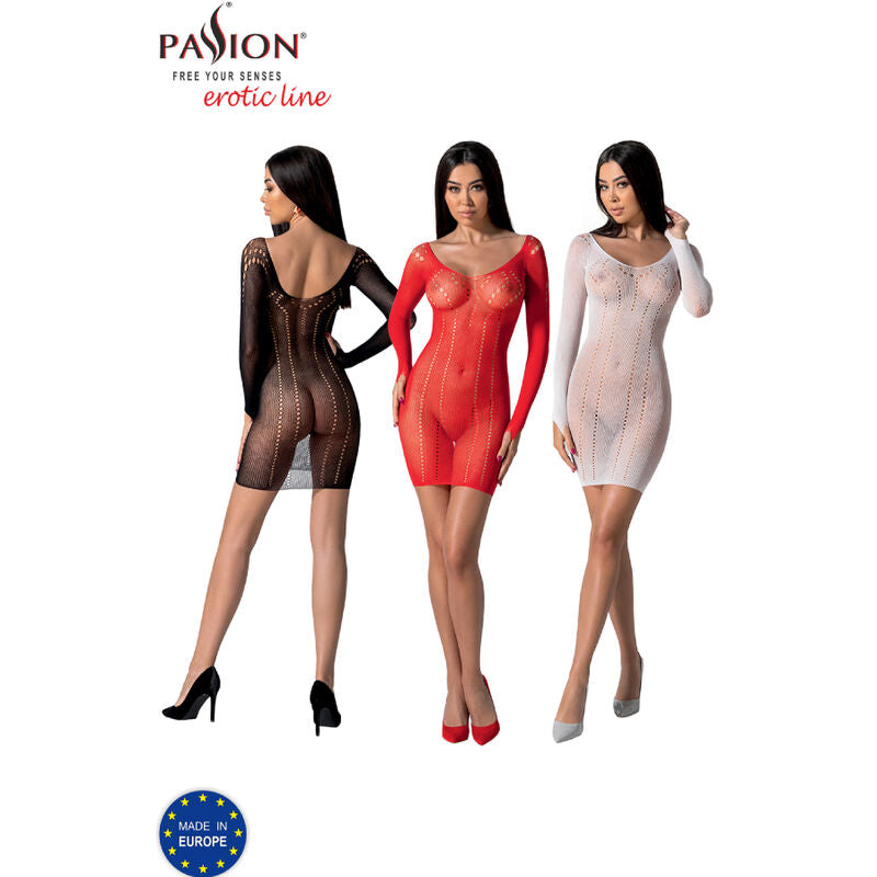 PASSION - BS101 BODYSTOCKING SCHWARZ EINHEITSGRÖSSE