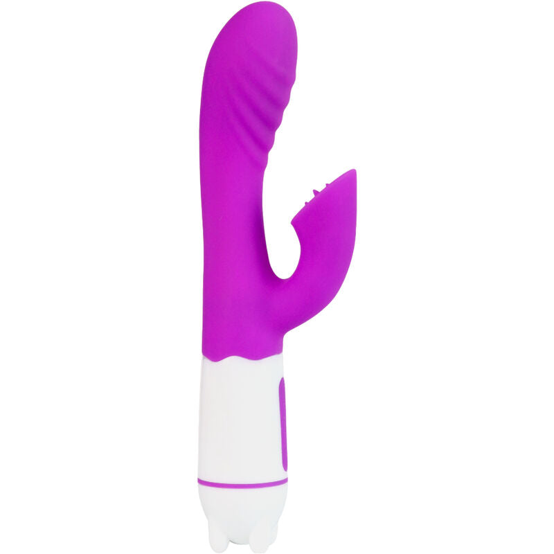 ARMONY - HAPPY VIBRATOR & STIMULATOR MIT VIOLETT WIEDERAUFLADBARER ZUNGE