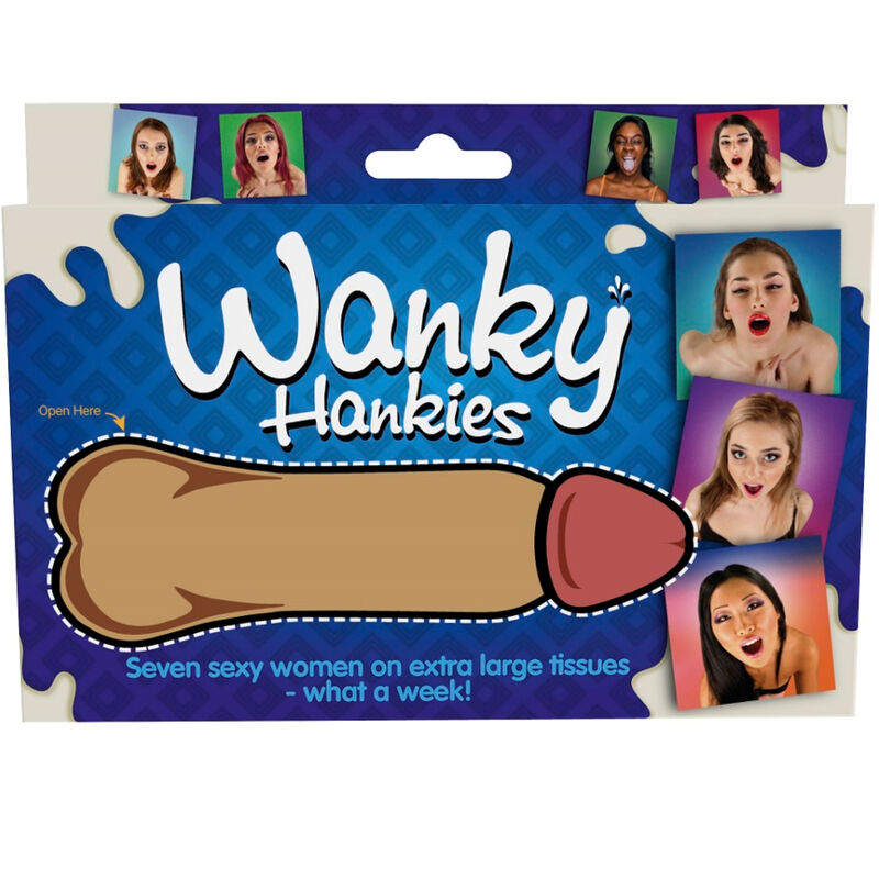SPENCER & FLEETWOOD – WANKY HANKIES 7 EXTRA GROSSE DAMENTASCHENTÜCHER