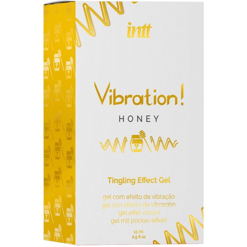 INTT - KRAFTVOLLES INTIM-STIMULANS HONIG-FLÜSSIGVIBRATORGEL 15 ML