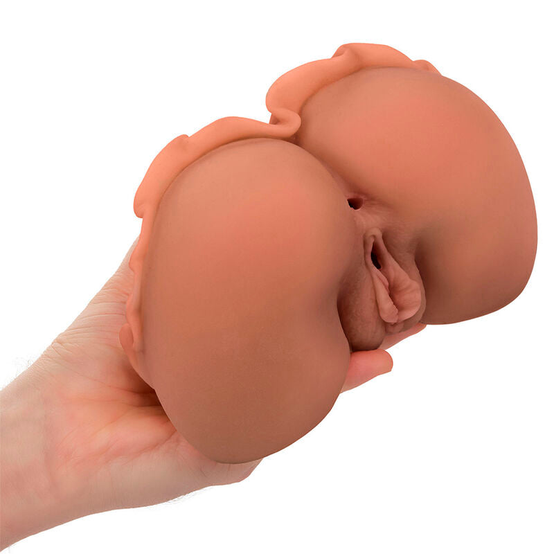 CALEXOTICS - THE HOMECOMING QUEEN DOPPELTER REALISTISCHER MASTURBATOR KARAMELL