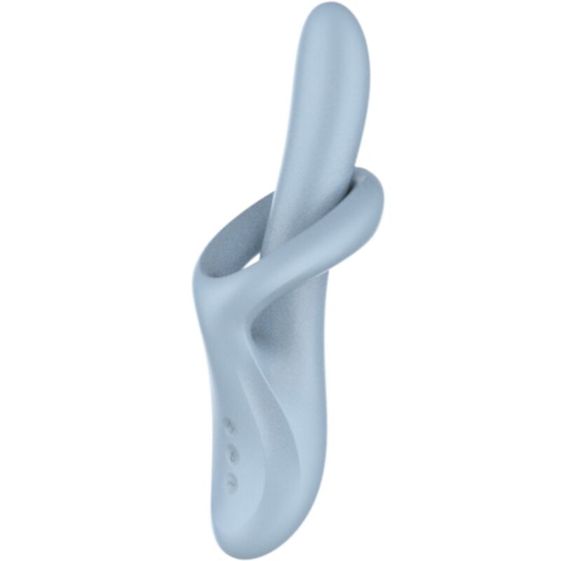 SATISFYER - HEAT FLEX 4 WÄRMEEFFEKTVIBRATOR 12 VIBRATIONEN BLAU