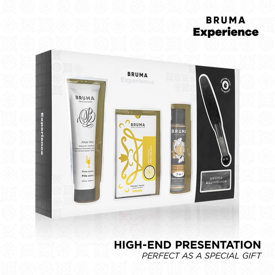 BRUMA XPERIENCE – VIBRO-ORGASMISCHES PINA-COLADA-SÜSSE-VERSUCHUNGS-KIT