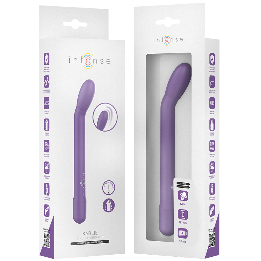 INTENSE - KARLIE WIEDERAUFLADBARER G-SPOT-STIMULATOR LILA
