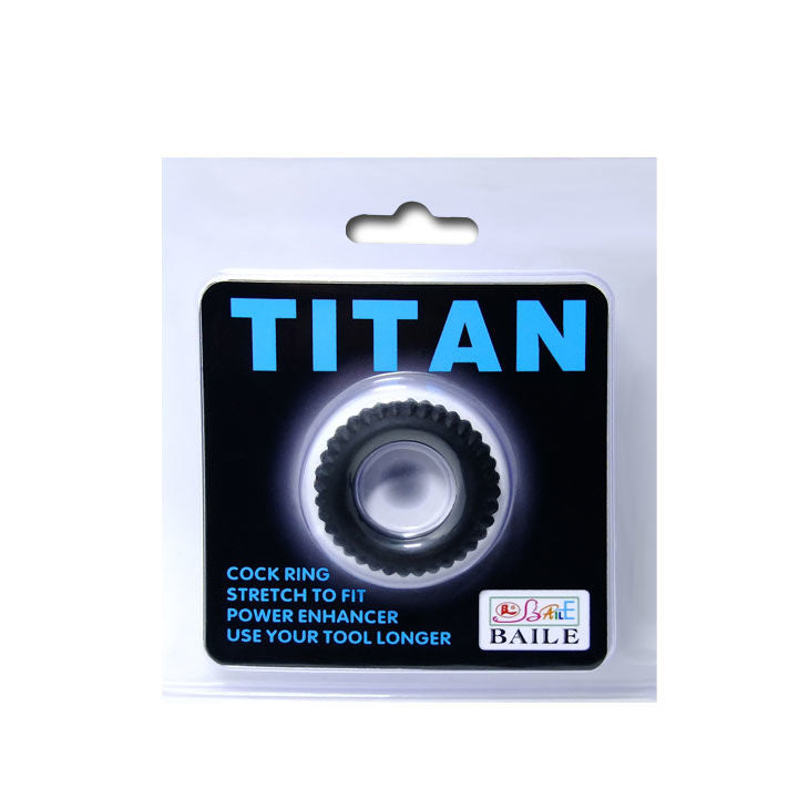 BAILE - TITAN COCKRING SCHWARZ 1,9 CM
