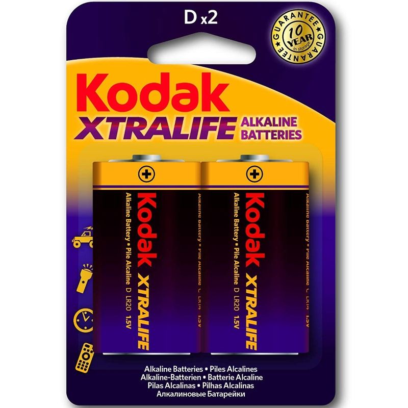 KODAK - XTRALIFE ALKALINE-BATTERIEN LR20 D LR20 1,5 V