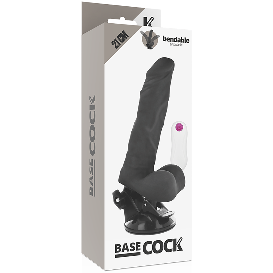 BASECOCK - REALISTISCHES, BIEGBARES, FERNBEDIENBARES FLEISCH 21 CM -O- 5 CM