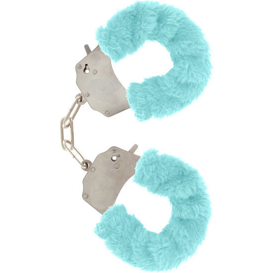 TOYJOY - FURRY FUN FESSELMANSCHETTEN BONDAGE BLAU
