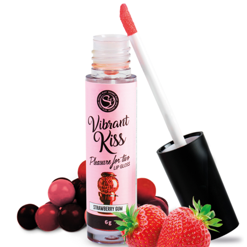 SECRETPLAY - LIP GLOSS VIBRANT KISS ERDBEERE-KAUFGUMMI