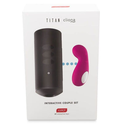 KIIROO - TITAN UND CLIONA LILA PAAR-SET