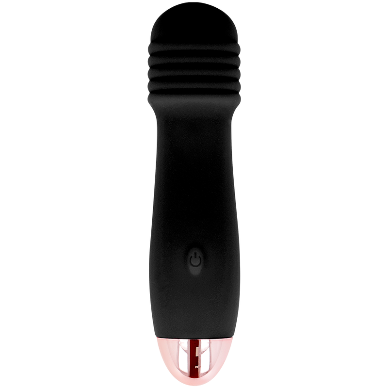 DOLCE VITA - WIEDERAUFLADBARER VIBRATOR DREI SCHWARZ 7 GESCHWINDIGKEITEN