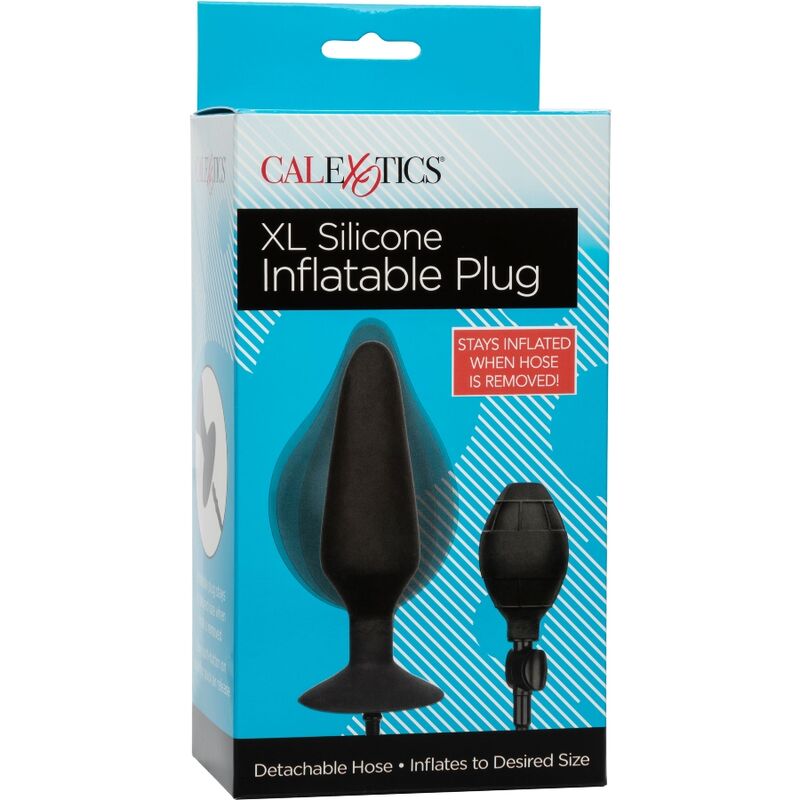 CALEXOTICS - XL AUFBLASBARER SILIKON-PLUG