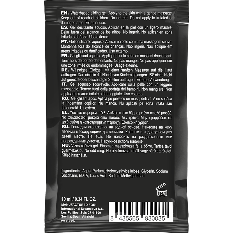 COQUETTE CHIC DESIRE - ERDBEERE, WASSERBASIERTES KÜSSLIFT, TASCHE, 10 ML