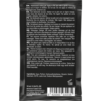 COQUETTE CHIC DESIRE - ERDBEERE, WASSERBASIERTES KÜSSLIFT, TASCHE, 10 ML