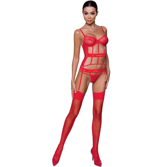 PASSION - KYOUKA KORSETT ROT S/M