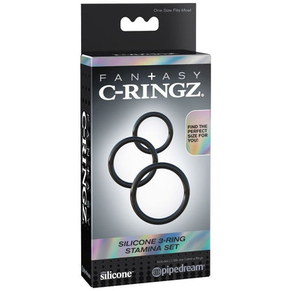 FANTASY C-RINGZ - SILIKON-3-RING-STAMINA-SET