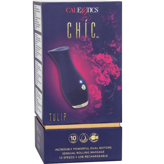 CALEXOTICS – CHIC TULIP MASAJEADOR – AZUL