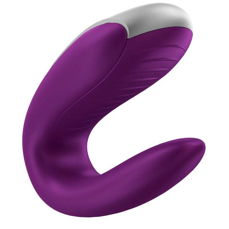 SATISFYER - DOPPELTER SPASS-PARTNERVIBRATOR LILA