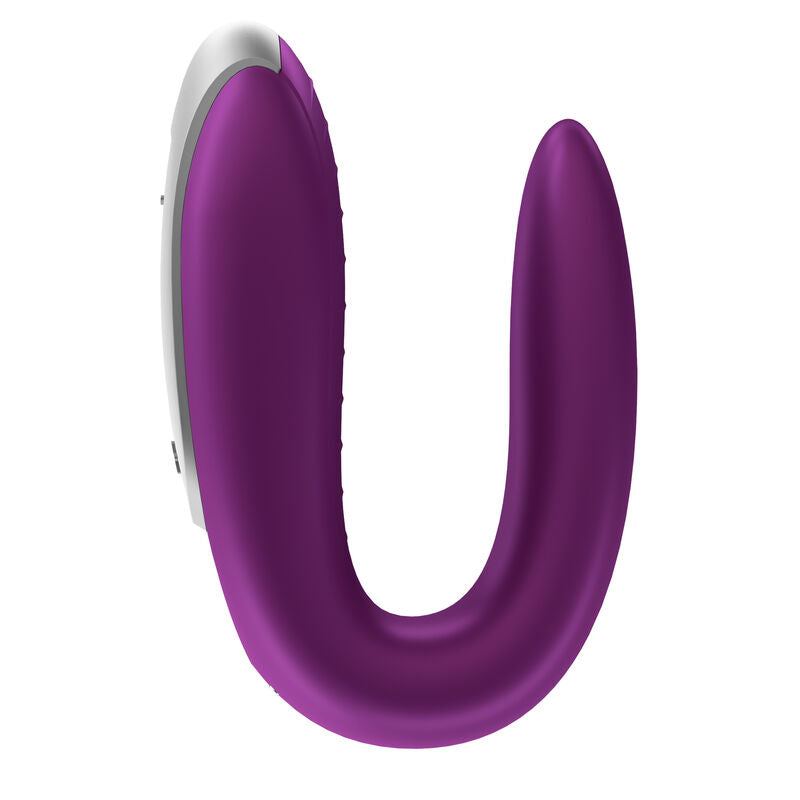 SATISFYER - DOPPELTER SPASS-PARTNERVIBRATOR LILA