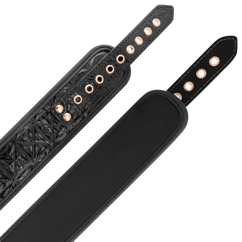 BEGME - BLACK EDITION HALSBAND MIT NIPPELKLEMMEN MIT NEOPRENFUTTER