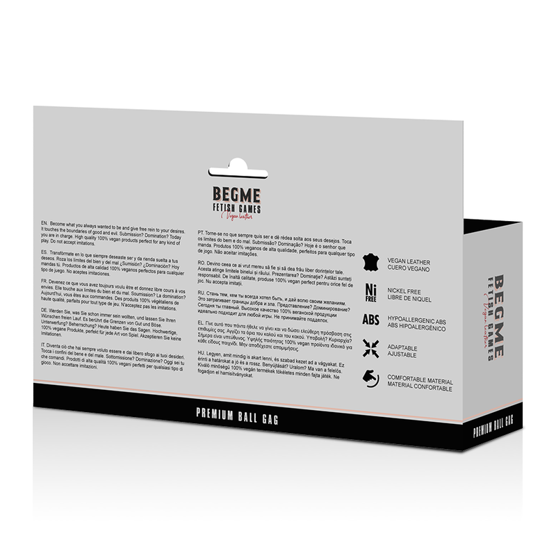 BEGME – ROTE EDITION – VEGANES LEDER-KIEW