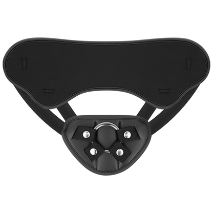 FETISCH DEVOT CYBER STRAP - HARNESS MIT DILDO UND BULLET-FERNBEDIENUNG WATCHME S TECHNOLOGIE