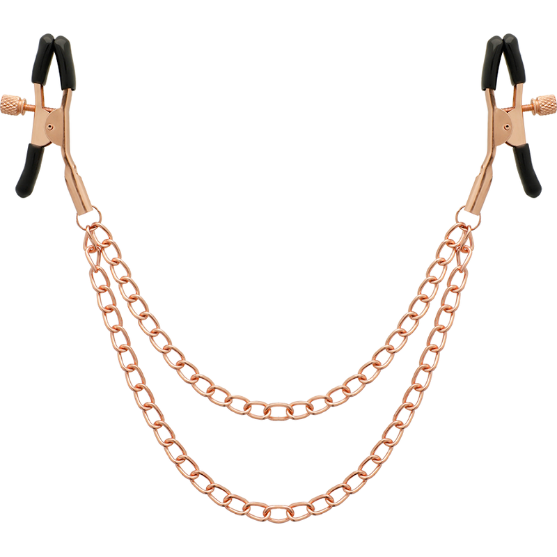 COQUETTE CHIC DESIRE - FANTASY METALL-NIPPELCLIPS MIT KETTE