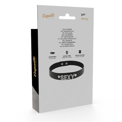 COQUETTE CHIC DESIRE - SEXY HALSBAND AUS VEGANEM LEDER
