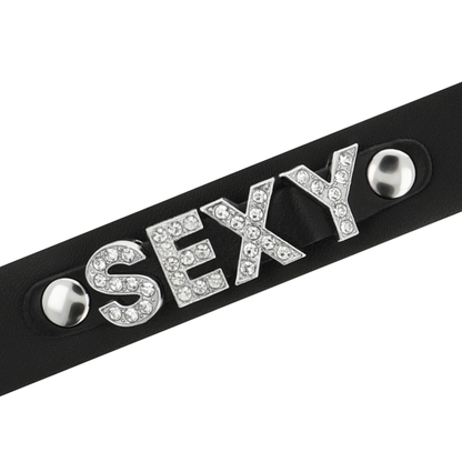 COQUETTE CHIC DESIRE - SEXY HALSBAND AUS VEGANEM LEDER