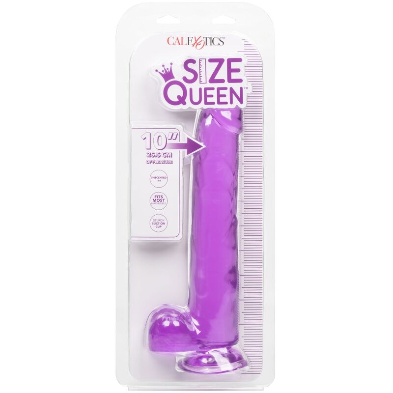 CALEXOTICS - GRÖSSE QUEEN DILDO LILA 25,5 CM