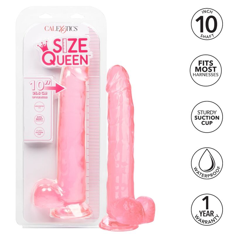 CALEXOTICS - GRÖSSE QUEEN DILDO ROSA 25,5 CM