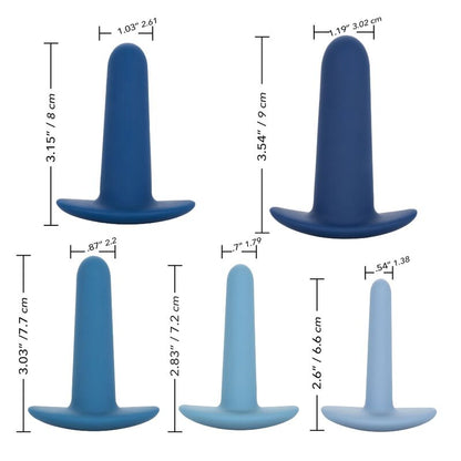 CALEXOTICS - TRAGBARES ANAL-TRAININGSSET 5-TEILIG