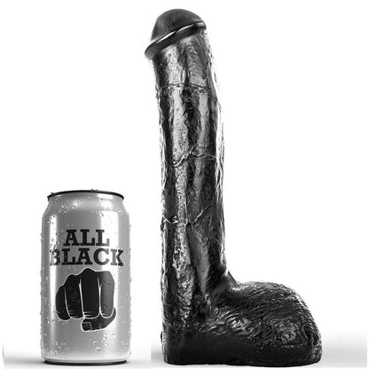 ALL BLACK - REALISTISCHER ANALPENE 23 CM