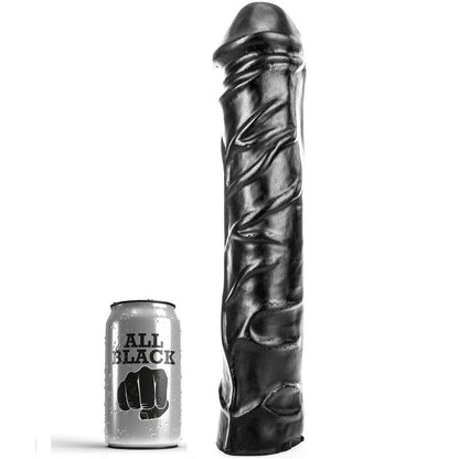 ALL BLACK - RIESIGER WEICHER FISTINGDILDO 32 CM