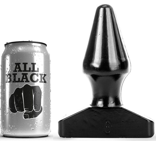 ALL BLACK - ANALSTÖPSEL 15,5 CM