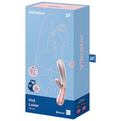 SATISFYER - HOT LOVER VIBRATOR ROSA &amp; BEIGE
