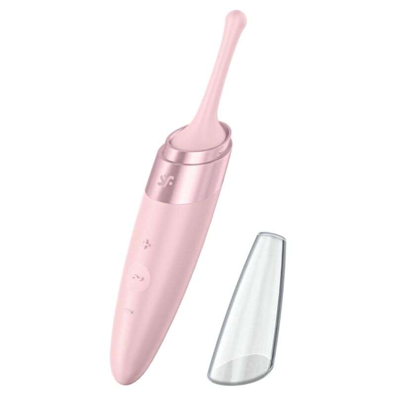 SATISFYER - TWIRLING DELIGHT KLITORIS-SPITZENVIBRATOR ROSA