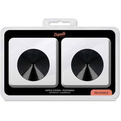 COQUETTE CHIC DESIRE - BRUSTWARZENABDECKUNGEN SCHWARZE KREISE