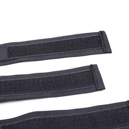 OHMAMA FETISH - NYLON-HANDSCHELLEN UND HALSBAND