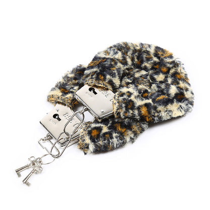 OHMAMA FETISH - MIT SAMT GEFÜTTERTE HANDGELENKMANSCHETTEN AUS METALL