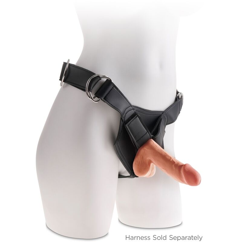 KING COCK - PLUS 3D DILDO MIT HODEN 17 CM