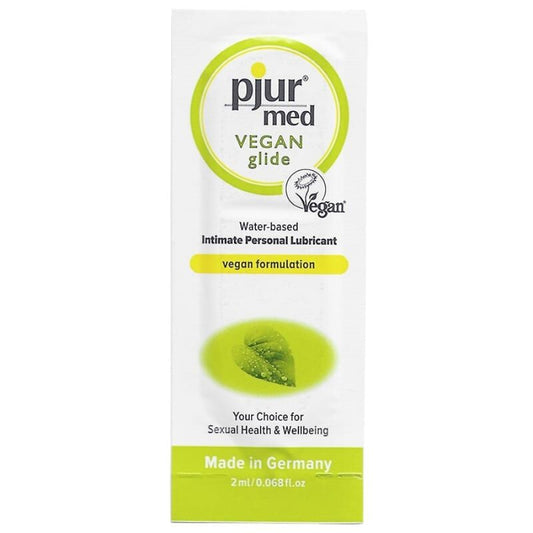 PJUR - MED VEGAN GLIDE GLEITMITTEL AUF WASSERBASIS 2 ML